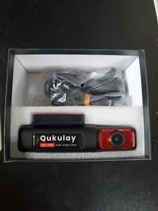 Qukulay 4k Dash Cam | 2HC FHD 170 Grad Weitwinkel Objektiv | 3 Zoll IPS Bildschirm - Bild 1 von 3