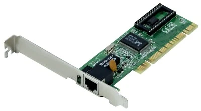 Netzwerk Karte REALTEK RTL8139D 100MBPS PCI 05-01G0448-03 1xRJ45 STANDARD - Bild 1 von 2