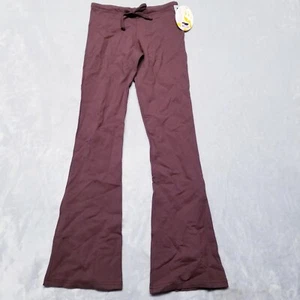 New KOS USA (Made) Yoga Pants Leggings Size Small Brown Lycra Tactel - Picture 1 of 9