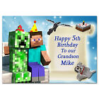 678; Special Personalised Birthday Card; Video game; For any age, relationship