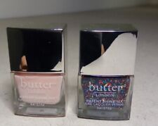 Butter London Patent  Shine 10X.  Nail Lacquer Vernis. 0.2 Oz. Lot of 2