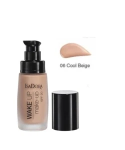 Isa Dora Wake Up Make Up Foundation 06 COOL BEIGE Fragrance-Free New Free P&P - Picture 1 of 4