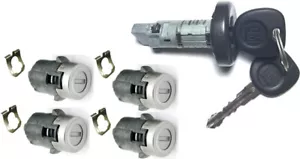 Express Savana Van 10-14 OEM Ignition & 4 Door Lock Cylinders Alike 2 GM Keys - Picture 1 of 3