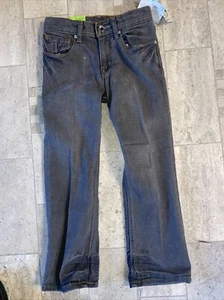 NEW Volcom Roadhouse Jeans Bootleg pants boys youth gray Size 5 - Picture 1 of 23
