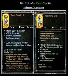 Diablo 3 RoS - Ps4/Ps5 - Xbox One - Nintendo Switch - 100% Unsterblich - Ring - Bild 1 von 1