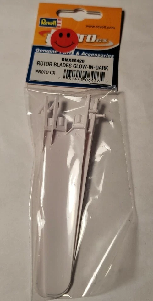 Juego de cuchillas de rotor Revell Proto CX Brilla en la oscuridad Rc Helicóptero RMXE6426 Foto 1 de 1