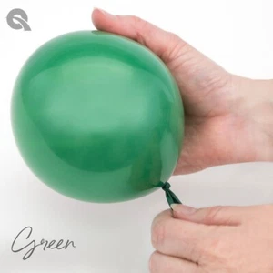 Globos de látex verde 11" - Qualatex suministros para fiestas - 50ct - Imagen 1 de 1