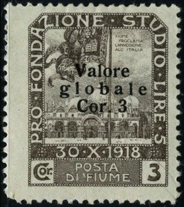 Italien 1920 Briefmarken Fiume MH Sas 109 PS $ 66,00 181110119 - Bild 1 von 1