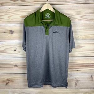 Dynamic Discs Disc Golf Polo Shirt Mens Large Two-Tone King D's Logo Performance - Picture 1 of 12