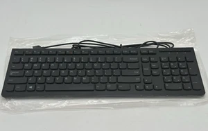 Lenovo USB Wired Keyboard KB4721-Black - Picture 1 of 6