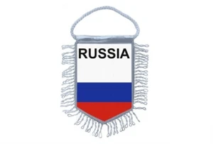 Mini banner flag pennant window mirror cars country banner russia russian - Bild 1 von 1