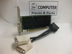 HP Quadro NVS 290 256MB Video Card Desktop DDR2 w/ Dual DVI-I Cable TW212 0TW212 - Picture 1 of 16