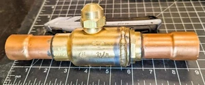 Apollo JB Refrigerant Ball Valve, Full Port 1 1/8” ODS, 500 PSI [B3B3] - Picture 1 of 6