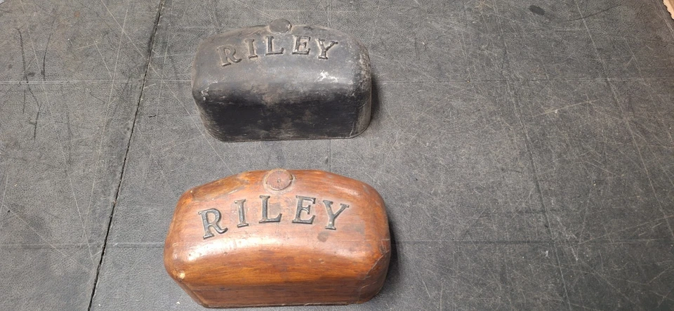 Riley Orginal Wood Pattern 4 Cylinder OHV Conversion Valve Covers Ford Model B - Image 1 of 4