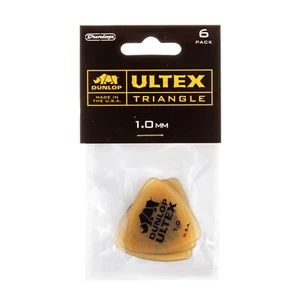 Dunlop 426P10 Ultex Triangle 1.00mm - 6 x Guitar Picks / Plectrums Player Pack - Picture 1 of 4