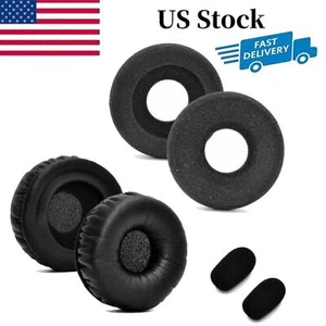 US Replacement Ear Pads Cushions For Vxi BlueParrott B250-XT/B250-XTS +Mic Cover - Zdjęcie 1 z 14