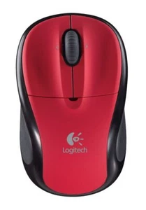 Logitech V220 Wireless Optical Mouse RED (MOUSE ONLY) (/910-001463MS-MP-UG) - Picture 1 of 2