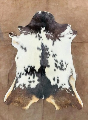 Nordic Goat Hide, Real Leather Fur, Winter Coat, Animal Skin, Natural Taxidermy - Image 1 of 4
