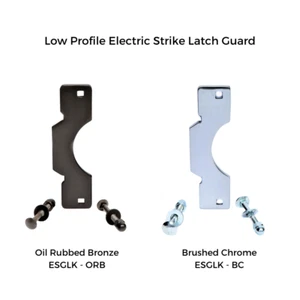 Low Profile Latch Guard | Tamper Proof Latch Protector for Electric Strike Locks - Picture 1 of 14