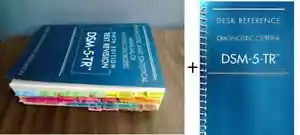 Diagnostic and Statistical Manual of Mental Disorders DSM5TR+ Index Tab+Desk Ref - Picture 1 of 5