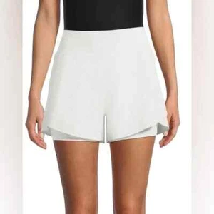 Pantalones Cortos Avia Mujer Plus Run XXXL (22) Blanco Compresión Cintura Cool Atlético - Imagen 1 de 7