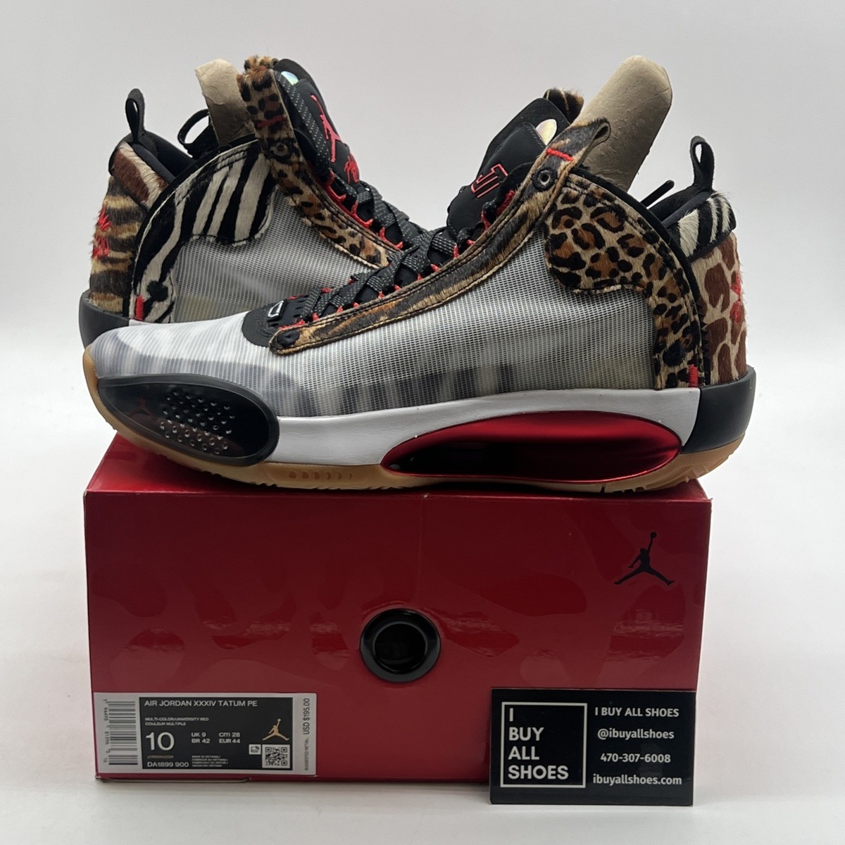 Jayson Tatum x Air Jordan 34 Welcome To The Zoo for Sale Jayson Tatum x Air Jordan 34 Welcome To The Zoo for Sale
