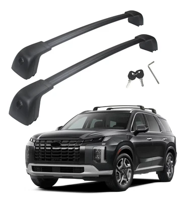 Barra transversal de techo de alta resistencia apta para Hyundai Palisade 2019-2023 SE SEL XRT Foto 1 de 4