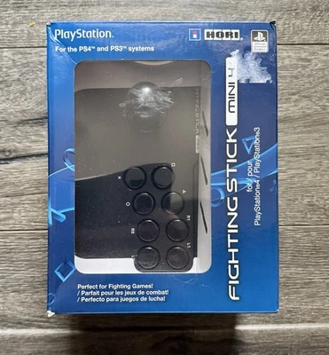 NEW HORI Fighting Stick Mini PS4-043 Sony Playstation PS4 PS3 Joystick USB - Image 1 of 3