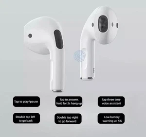 Pro4 Smart Touch Redukcja szumów Hifi Stereo Bluetooth z mikrofonem - Zdjęcie 1 z 4