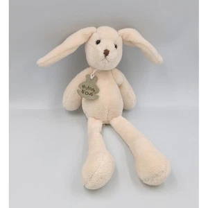 Doudou lapin écru blanc HISTOIRE D'OURS - 36126 - Photo 1/2