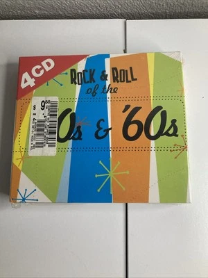 ROCK & ROLL OF THE 50S & 60S - 4-CD BOX SET - BRAND NEW - Image 1 of 2
