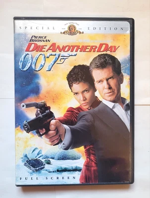 Die Another Day 007 DVD Action Adventure 2002 PG13 Full Screen Free Shipping - Image 1 of 4