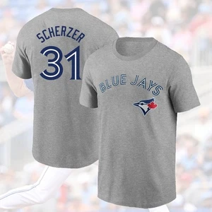 NEW! Max Scherzer #31 Toronto Blue Jays Fan Edition – Gift Gear S–5XL Available - Picture 1 of 13