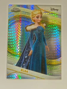 2025 Topps Disney Chrome #111 Elsa Prism Refractor Frozen Disney Princess - Imagen 1 de 2