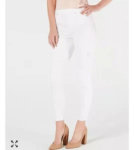 Skinny Jeans Damen SPANX weiß distressed Größe S - Bild 1 von 10