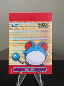 Topps Pokemon TV Animation Edition Pop Up Marill #6 Blue Logo LP - Picture 1 of 4