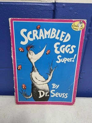 AS IS - Scrambled Eggs Super! Dr. Seuss Paperback Classic Vintage 1992 - Image 1 of 4