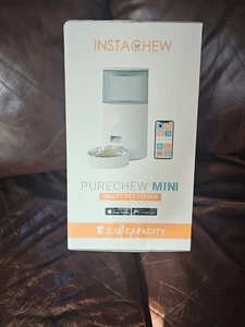 Instachew Purechew Mini Automatic Smart Pet Feeder, App Control, Portion Control - Picture 1 of 5