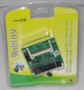 SCHEDA ADATTATORE CREATIVA DA I/O ULTRA IDF A CF IDE A COMPACT FLASH SY-ADIDE2CF-U*NUOVA - Foto 1 di 7