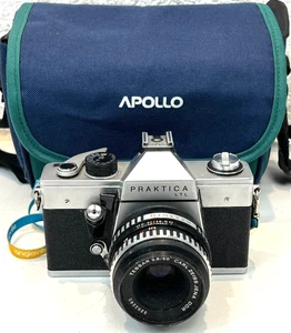 Praktica LTL 35mm SLR, Carl Zeiss Jena DDR Tessar 2,8/50 Objektiv - Bild 1 von 6