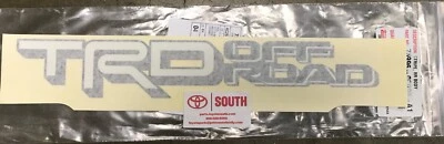 2022 Tundra TRD Off-Road Bedside Decal Black White Genuine OEM 75996-0C090-A1 - Image 1 of 2