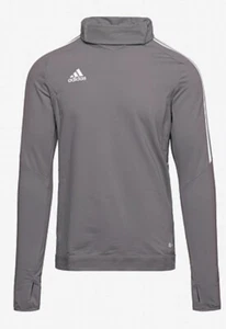 Size XL- ADIDAS MEN'S CONDIVO 22 PRO WARM COLD.RDY TRAINING SWEATSHIRT, GRAY. - Picture 1 of 4