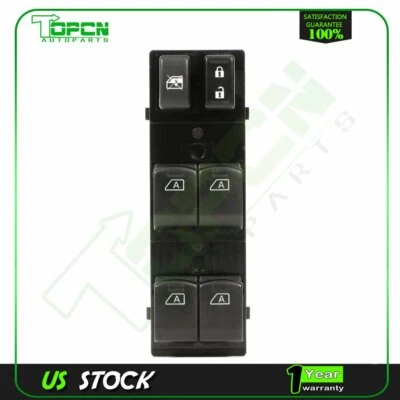 Fits 2011-2012 Infiniti G25 2007-2008 Infiniti G35 Electric Window Switch LH - Image 1 of 4