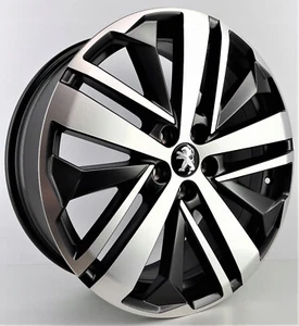 JUEGO LLANTAS ALEACIÓN 19"" ORIGINALES PEUGEOT 3008 5008 9820411177 NUEVAS - Imagen 1 de 7