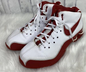 Nike SHOX Elite Flight Basketball Sneakers Red US Men’s 7.5 No Box - Picture 1 of 7