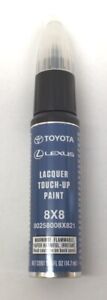 8X8 Blueprint colored Toyota factory touch-up Paint Pen tube Marker new OEM 