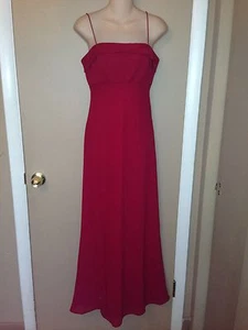MICHAELANGELO LADIES RED COLOR LONG DRESS SIZE 6 - Picture 1 of 9