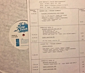 RADIO SHOW:APRIL 4/18/86 POCO, BS&T,DOOBIE BROS, EWF, PINK FLOYD, JACKSON BROWNE - Picture 1 of 2
