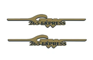 2 Grady White 265 Express Decals Sticker Emblem Yacht Skipper Fishing Ski - Picture 1 of 1