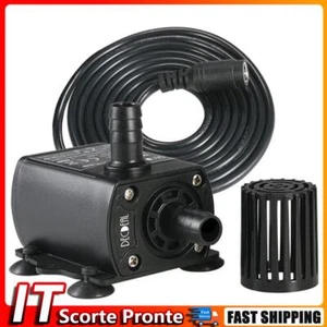 Fontana Acquario Mini DC 12V Pompa senza spazzole Pompa sommergibile per stagno - Imagen 1 de 12